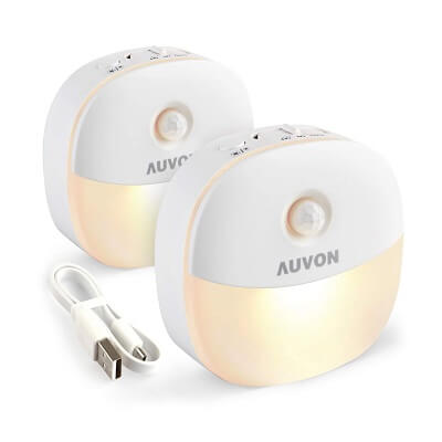 AUVON Rechargeable Closet Light - Best Motion sensor Light (Battery operated)