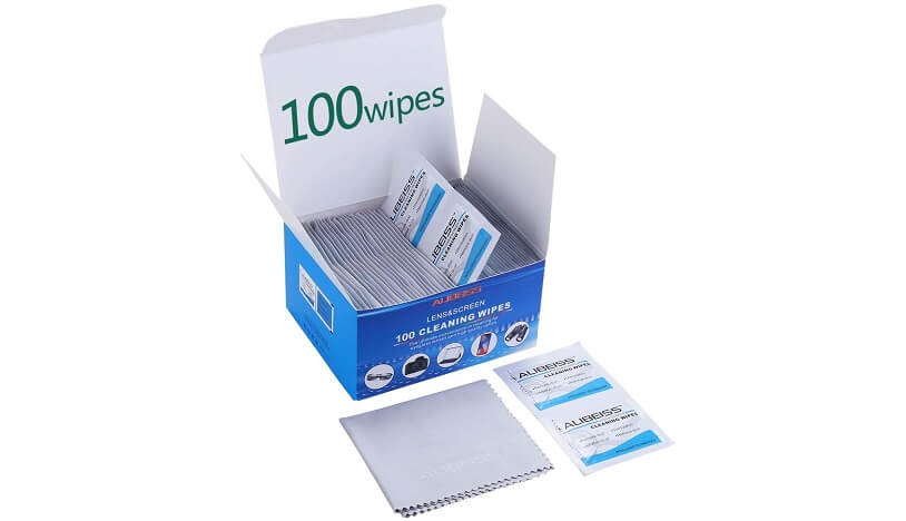 ALIBEISS Screen Wipes for Glasses Camera iPad Tablets and Smartphone