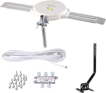 LAVA Outdoor TV Antenna Omnidirectional 360 Degree