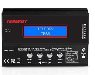 Tenergy TB6-B Balance RC Car Charger