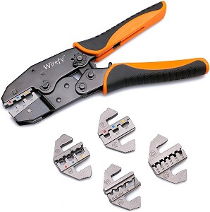 Crimping Tool Set 5 PCS by Wirefy