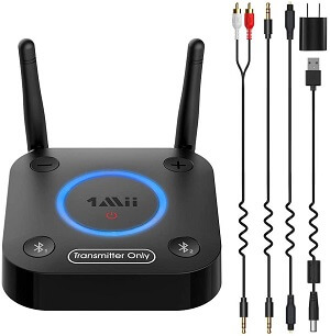 1Mii B06TX Bluetooth 5.0 Transmitter for TV