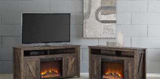 Best TV Stands With Electric Fireplace