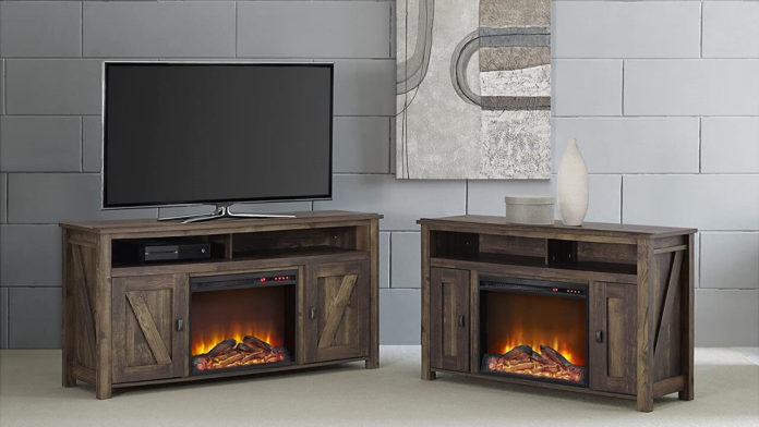 Best TV Stands With Electric Fireplace