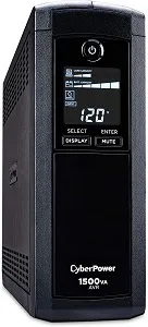 CyberPower CP1500AVRLCD Intelligent LCD UPS System