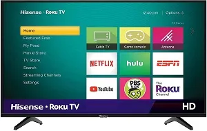 Hisense 32-Inch Class H4 Series LED Roku Smart TV