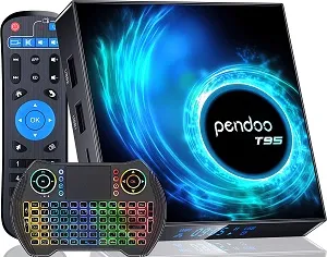 Pendoo Android TV Box 10.0 4GB RAM 128GB ROM