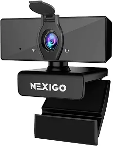NexiGo 1080P Business Webcam with Software and Dual Microphone
