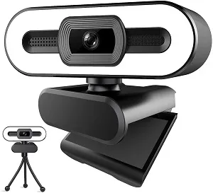 Soft Foot Streaming Camera with Microphone For TV